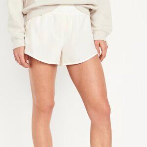 Old Navy White Running Shorts 3 in inseam